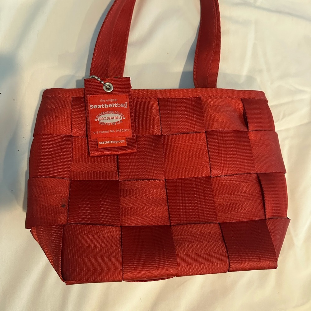 Red Seatbelt Bag - Picture 6 of 11